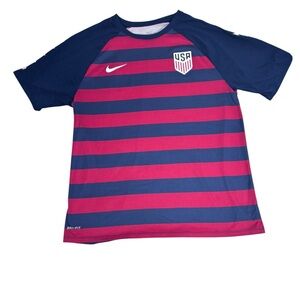 Nike USA Soccer Jersey Mens X Large 2017 Gold Cup Football Kit USMNT AR1346-410
